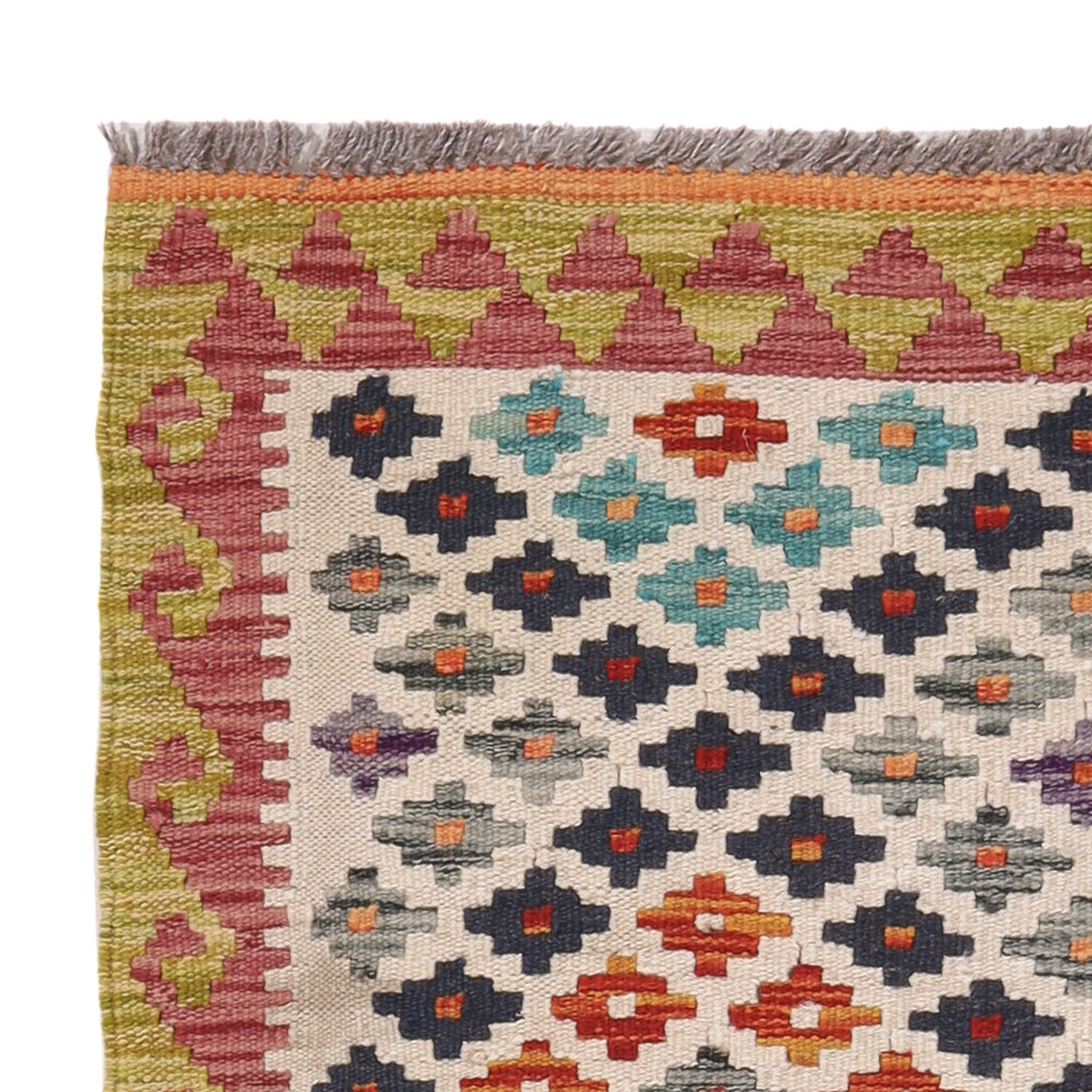 Kilim Maimana Tapete 126x87cm - Tapete de lã