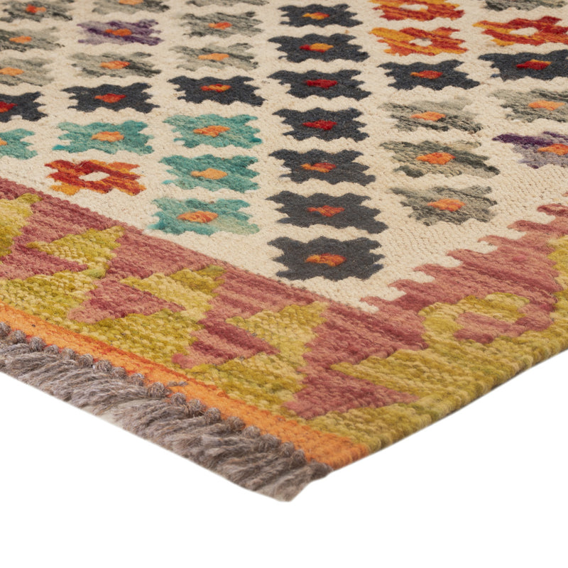 Kilim Maimana Tapete 126x87cm - Tapete de lã