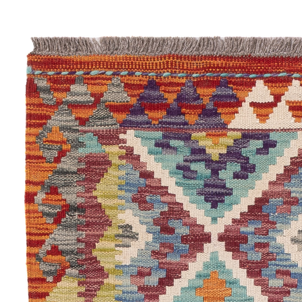 Kilim Maimana Tapete 122x81cm - Tapete de lã