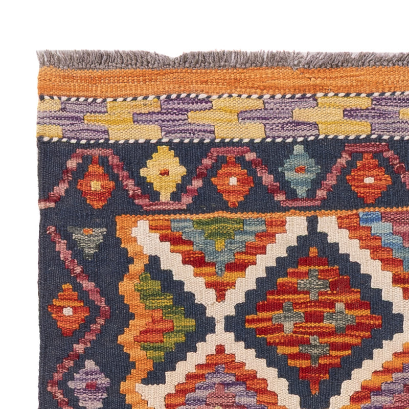 Kilim Maimana Tapete 126x87cm - Tapete de lã