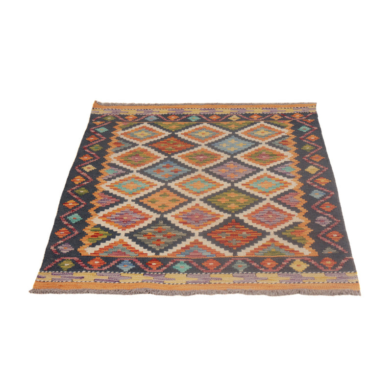 Kilim Maimana Tapete 126x87cm - Tapete de lã
