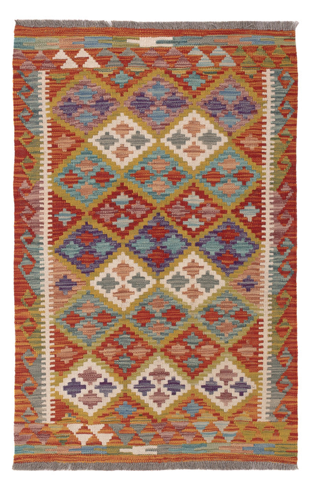 Kilim Maimana Tapete 119x80cm - Tapete de lã