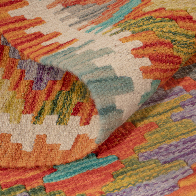 Kilim Maimana Tapete 122x83cm - Tapete de lã