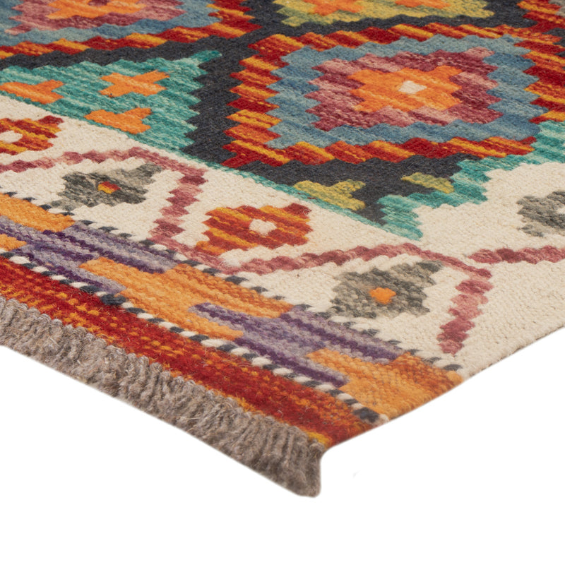Kilim Maimana Tapete 124x82cm - Tapete de lã