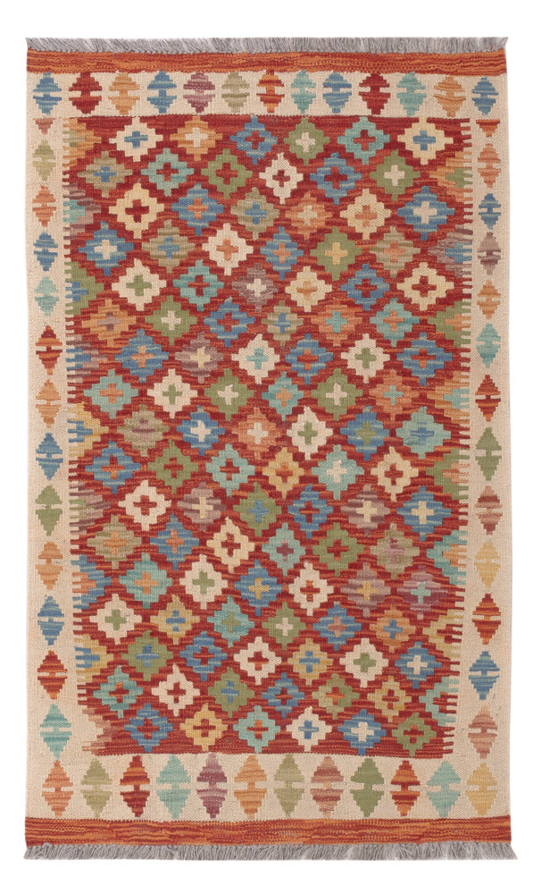 Kilim Maimana Tapete 128x81cm - Tapete de lã