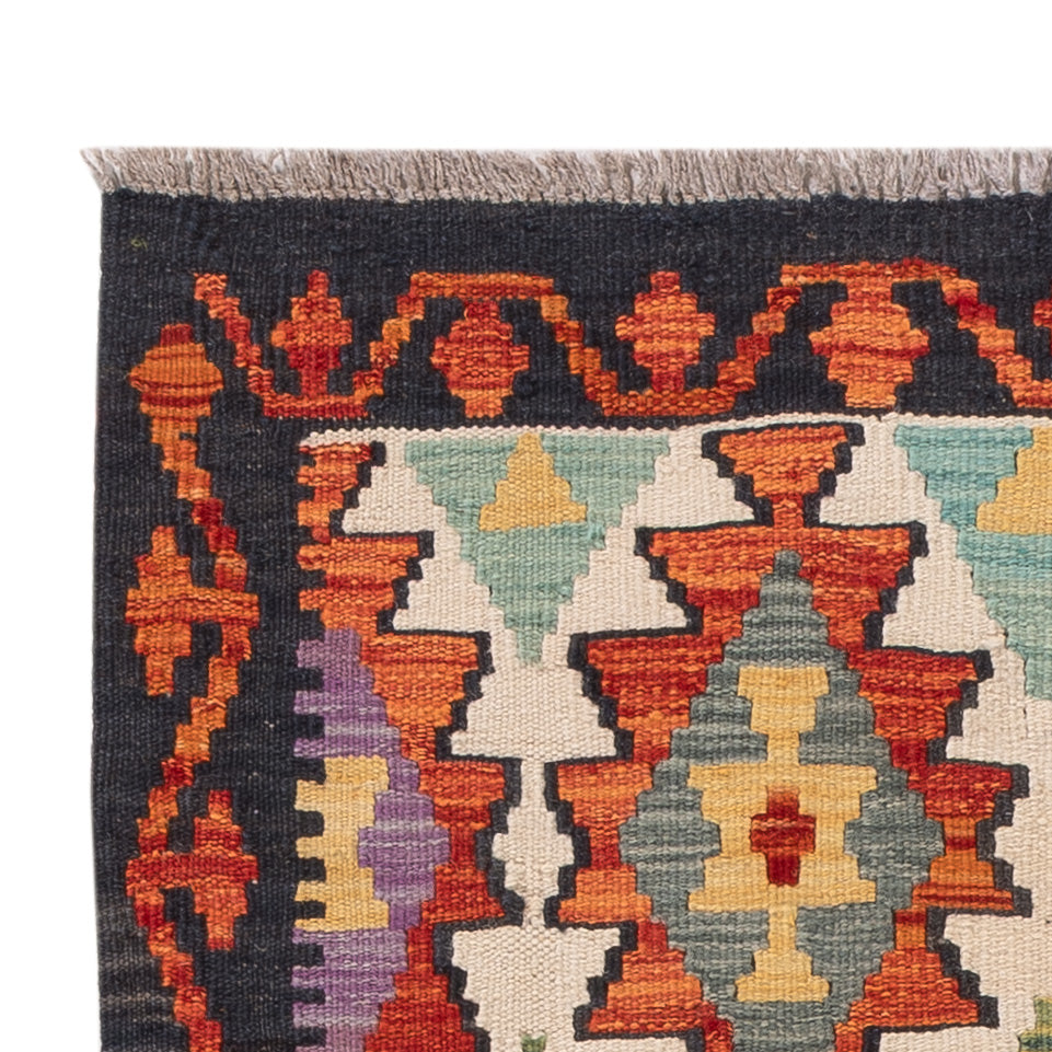 Kilim Maimana Tapete 126x84cm - Tapete de lã