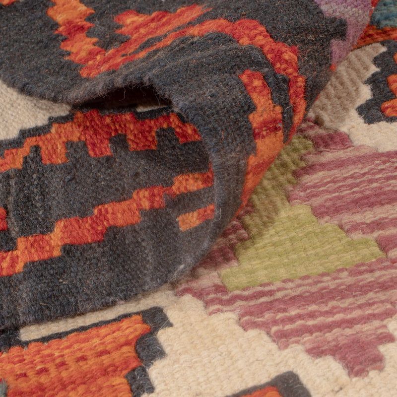 Kilim Maimana Tapete 126x84cm - Tapete de lã