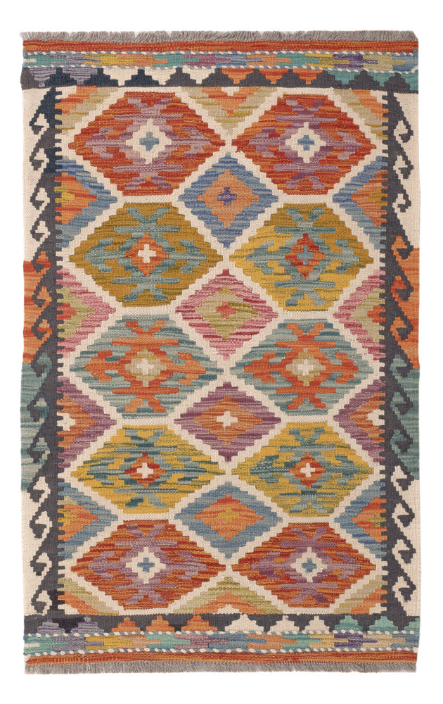 Kilim Maimana Tapete 125x79cm - Tapete de lã