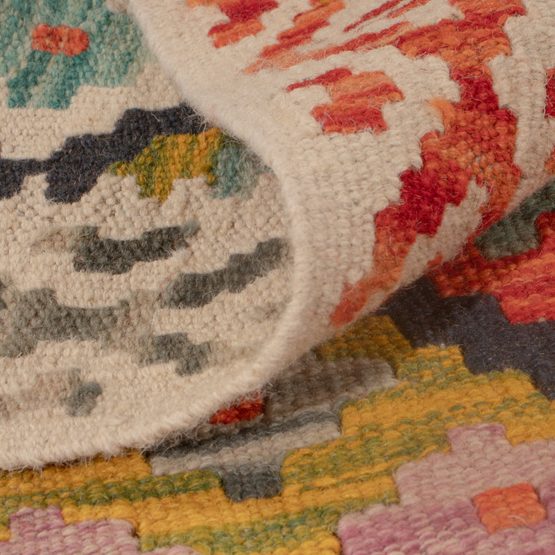 Kilim Maimana Tapete 125x82cm - Tapete de lã