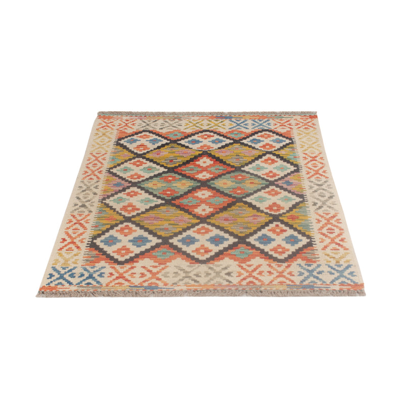 Kilim Maimana Tapete 125x82cm - Tapete de lã