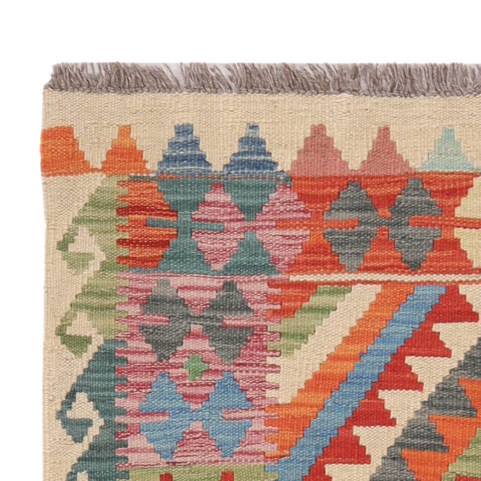 Kilim Maimana Tapete 132x86cm - Tapete de lã