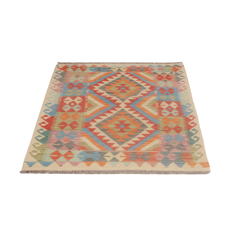 Kilim Maimana Tapete 132x86cm - Tapete de lã