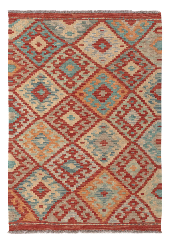 Kilim Maimana Tapete 121x85cm - Tapete de lã