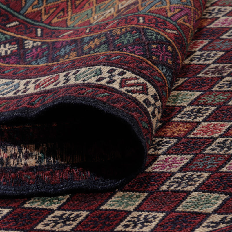 Kilim afegão Tapete 186x120cm
