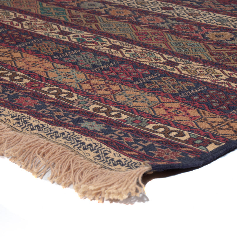 Kilim afegão Tapete 195x127cm
