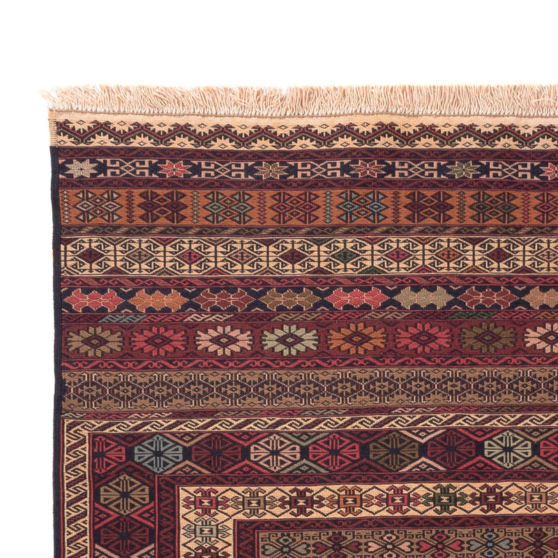 Kilim afegão Tapete 200x129cm