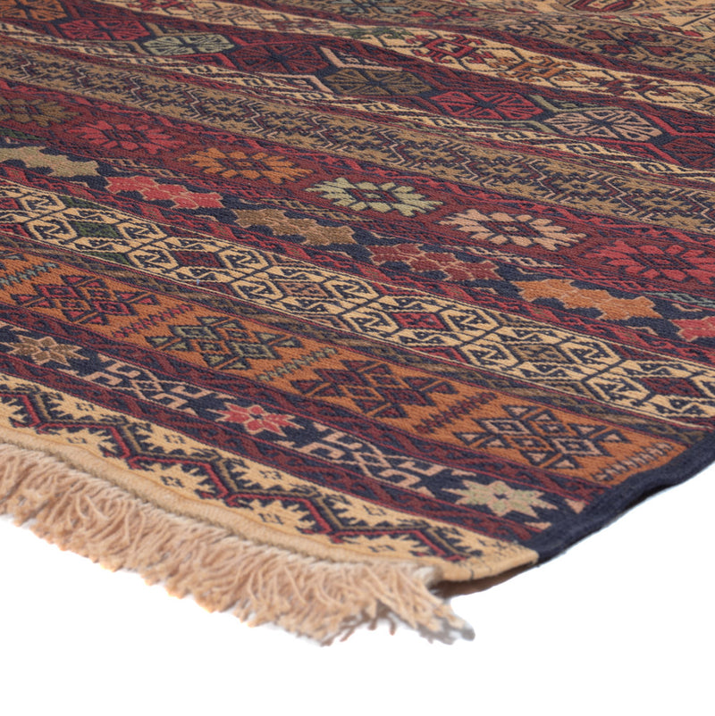 Kilim afegão Tapete 200x129cm