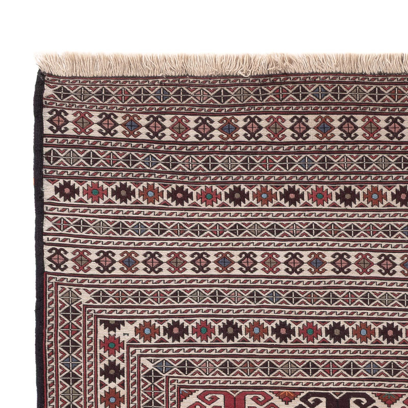 Kilim afegão Tapete 195x132cm