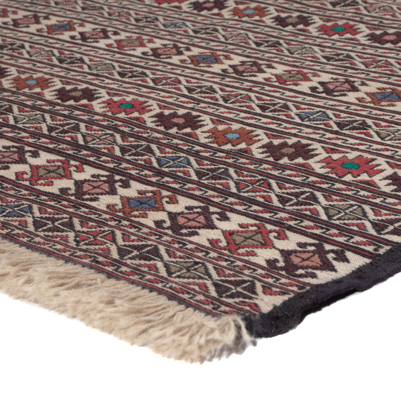 Kilim afegão Tapete 195x132cm