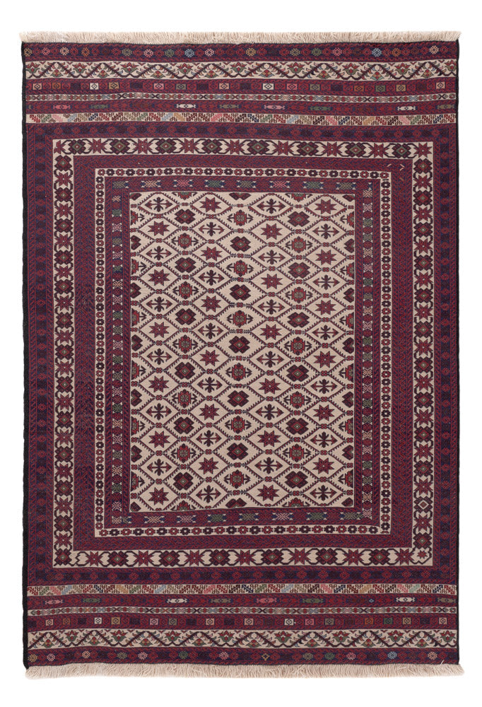 Kilim afegão Tapete 189x127cm