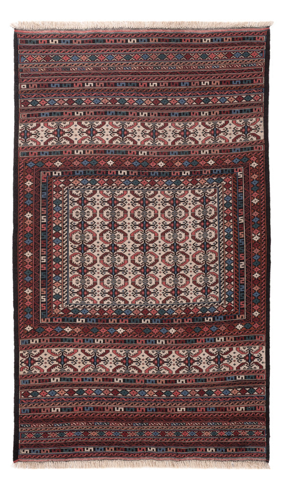 Kilim afegão Tapete 207x118cm