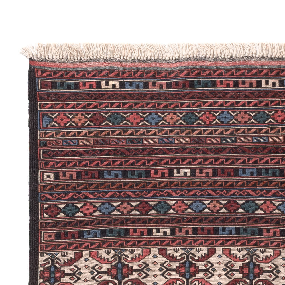 Kilim afegão Tapete 207x118cm
