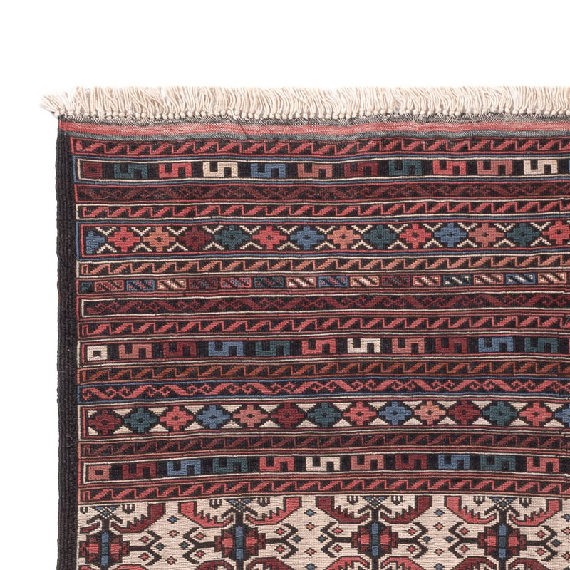 Kilim afegão Tapete 207x118cm