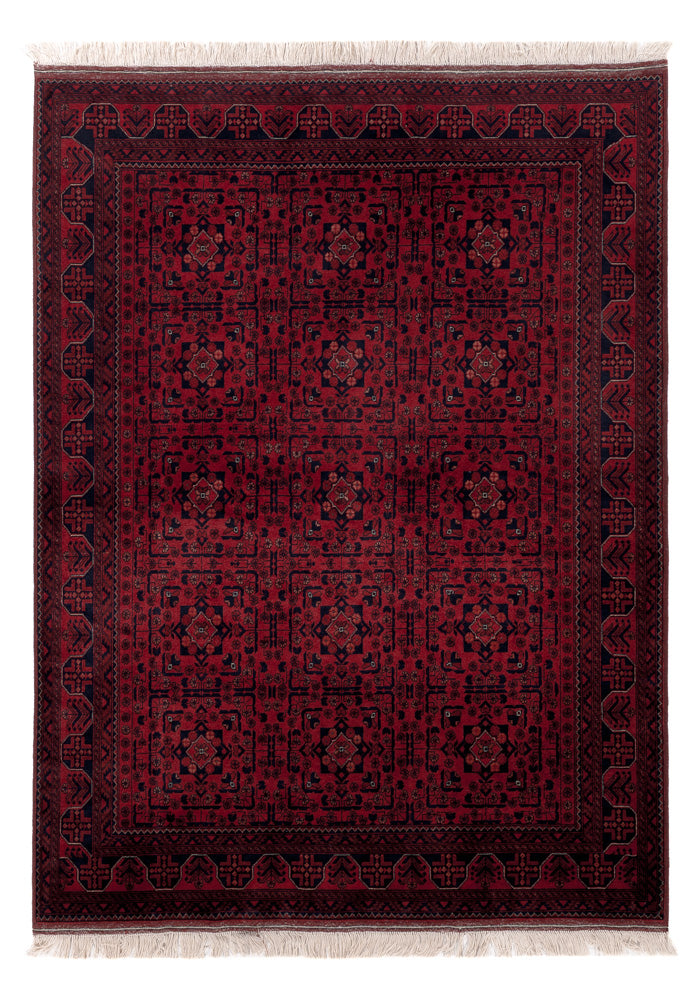 Afghan Teppich 196x148cm - Orientteppich