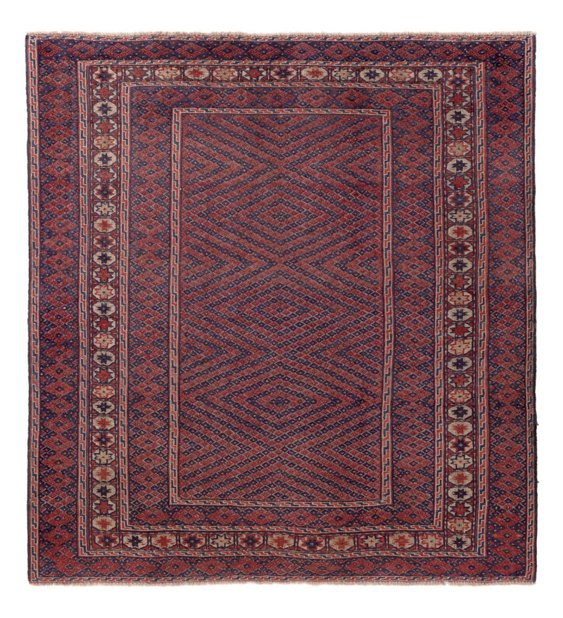 Kilim afegão Tapete 177x156cm