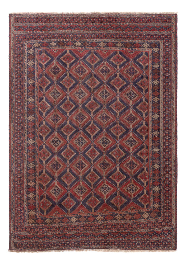 Kilim afegão Tapete 197x137cm