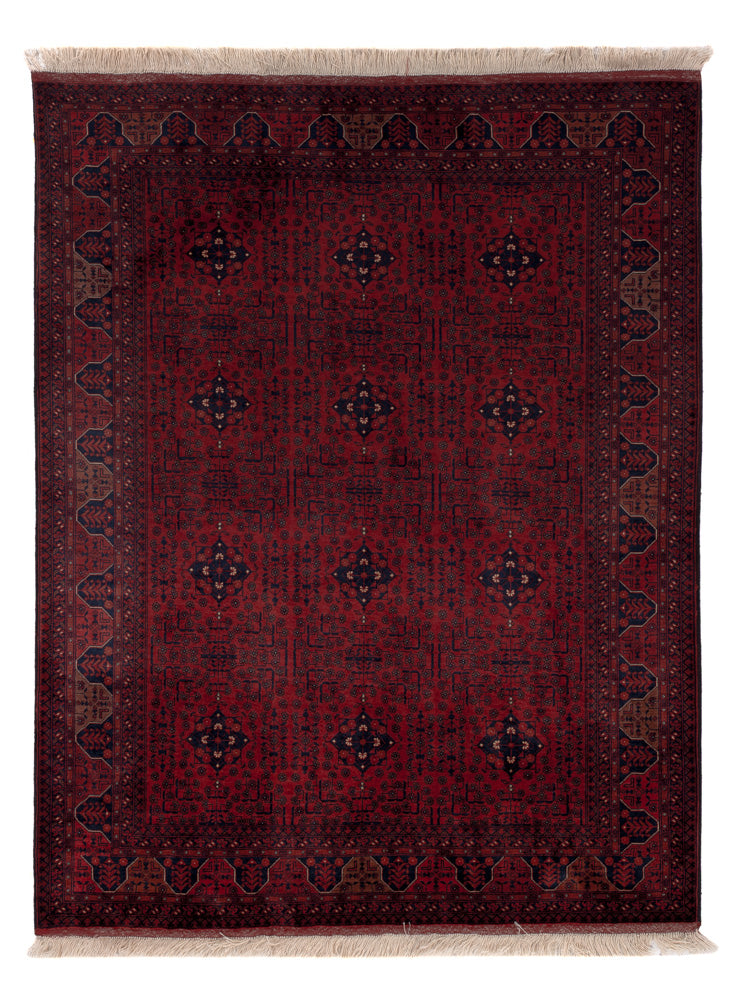 Afghan Teppich 196x151cm - Orientteppich