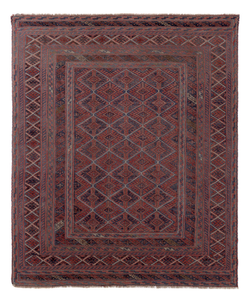 Kilim afegão Tapete 186x152cm