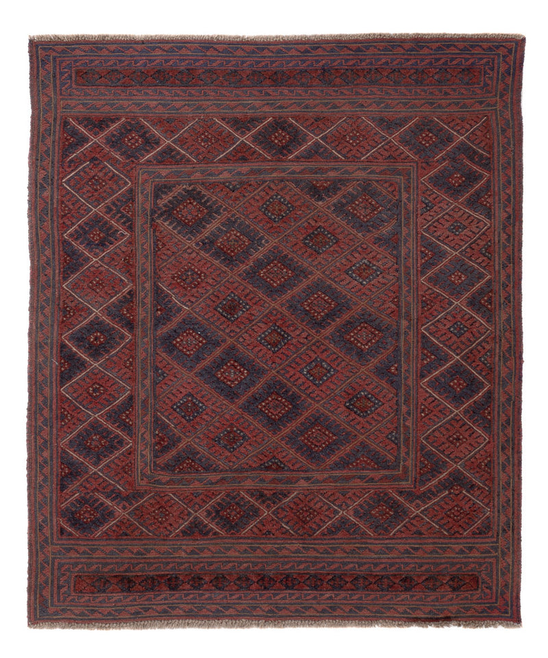 Kilim afegão Tapete 146x126cm