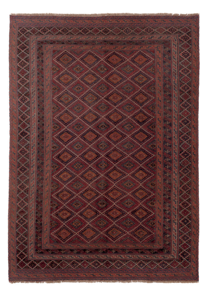 Kilim afegão Tapete 275x201cm
