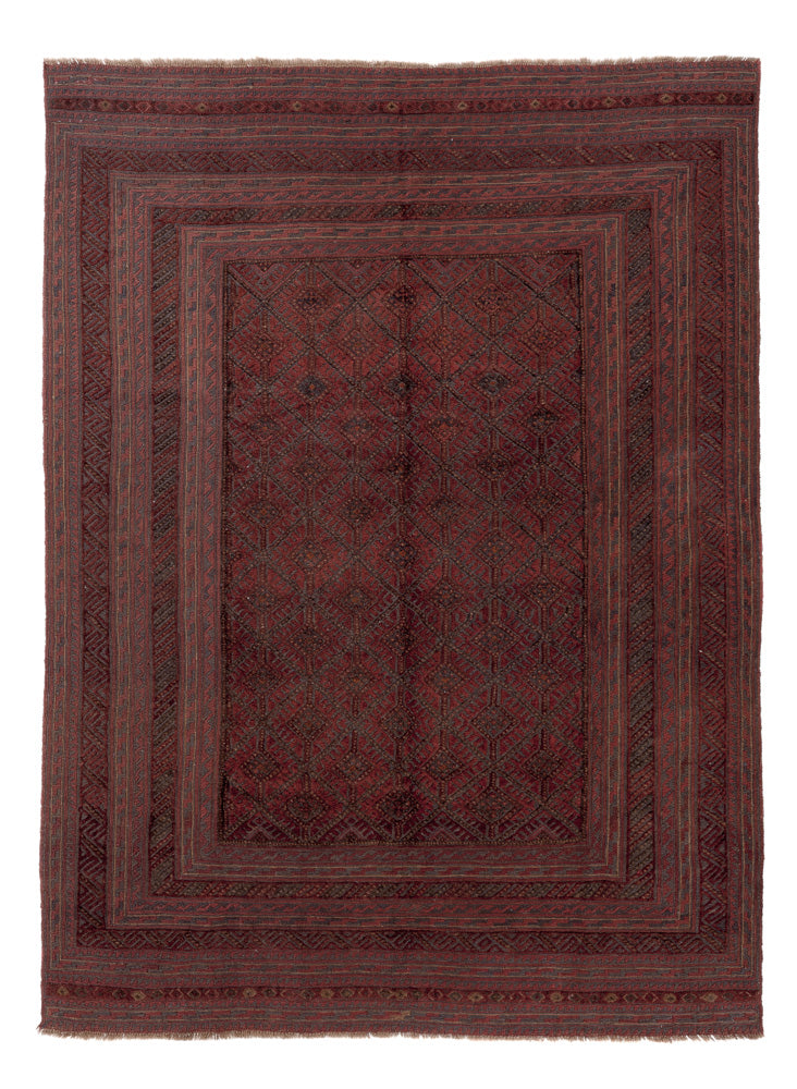 Kilim afegão Tapete 276x205cm