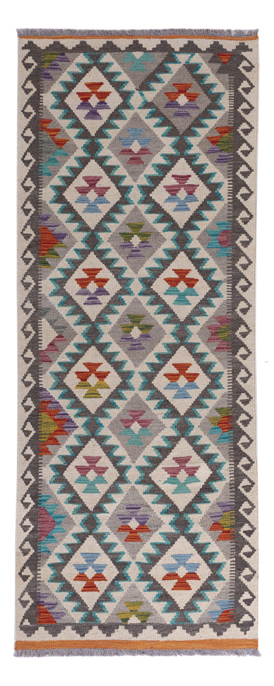 Kilim Maimana Tapete 79x209cm - Tapete de lã
