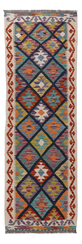 Kilim Maimana Tapete 66x210cm - Tapete de lã