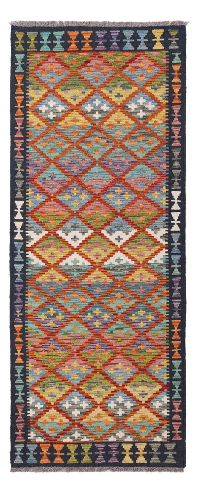 Kilim Maimana Tapete 80x204cm - Tapete de lã