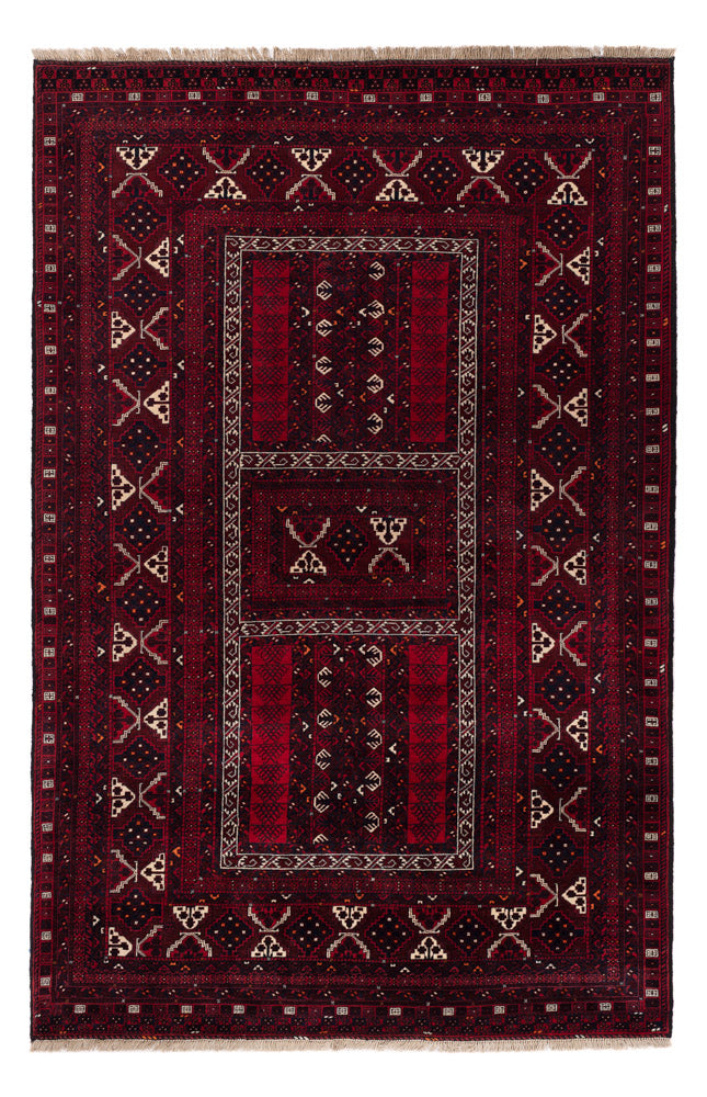 Tapete afegão 246x159cm - Tapete Oriental