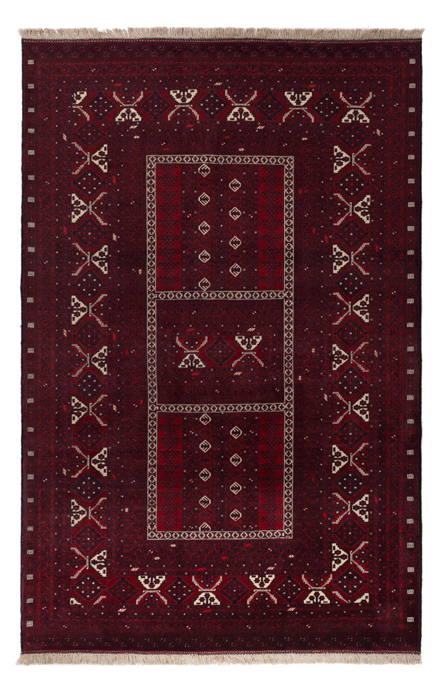 Tapete afegão 246x157cm - Tapete Oriental