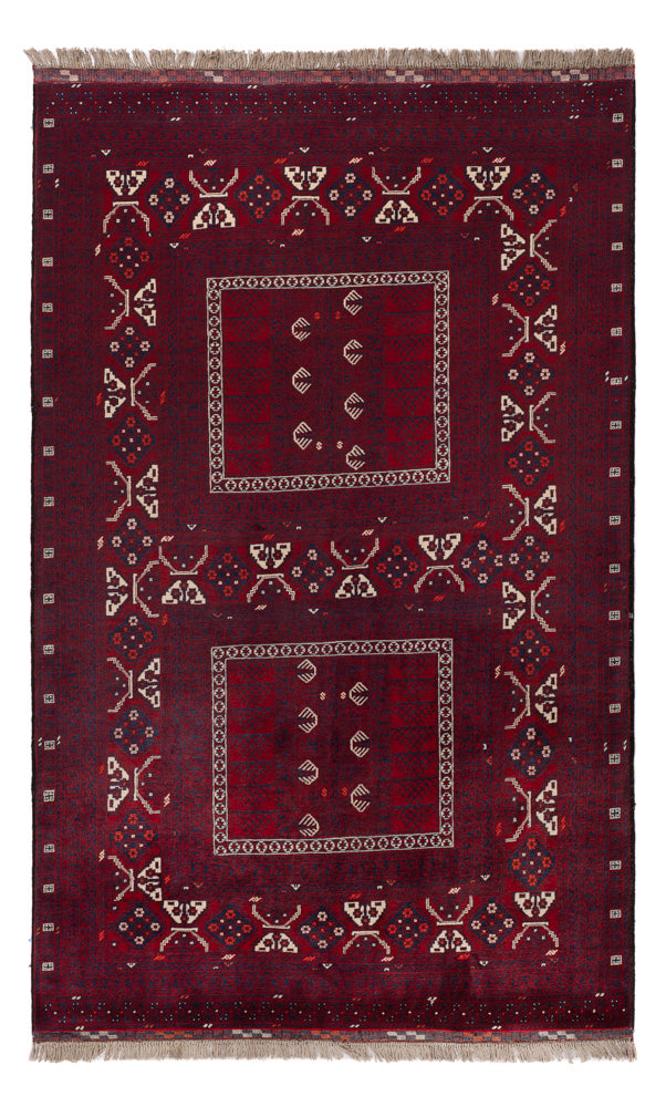 Tapete afegão 246x151cm - Tapete Oriental
