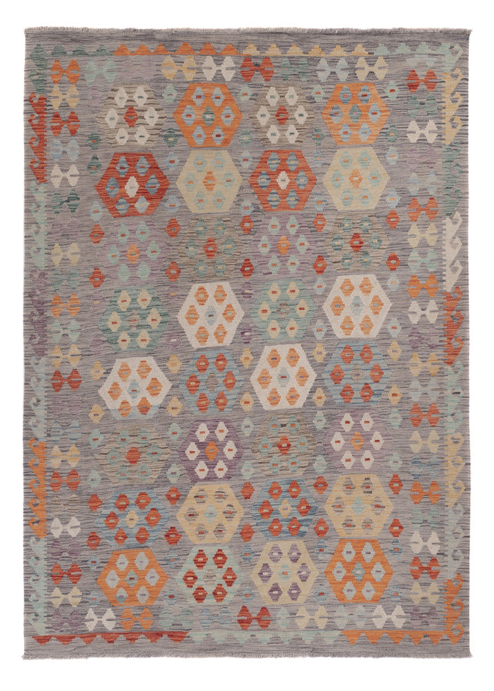 Kilim Maimana Tapete 242x177cm - Tapete de lã