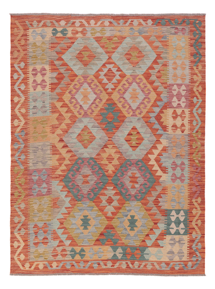 Kilim Maimana Tapete 196x147cm - Tapete de lã