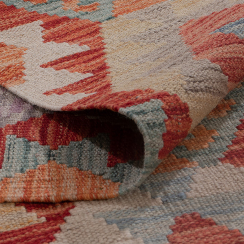 Kilim Maimana Tapete 202x156cm - Tapete de lã