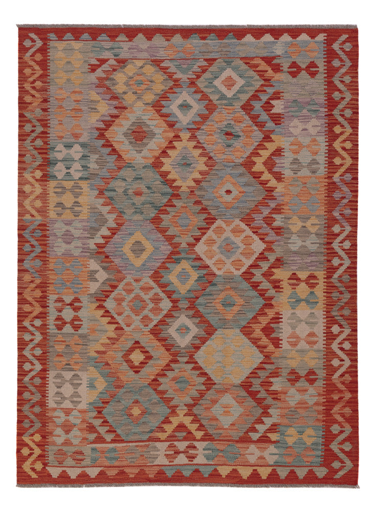 Kilim Maimana Tapete 195x145cm - Tapete de lã