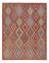Kilim Maimana Tapete 155x200cm - Tapete de lã - Rectangular / Multicolor / 155 x 200 cm Rectangular