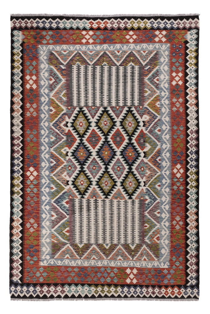 Kilim Maimana Tapete 303x206cm - Tapete de lã