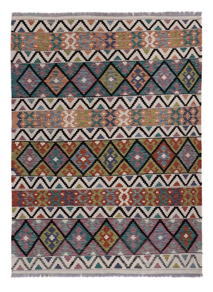 Kilim Maimana Tapete 236x176cm - Tapete de lã