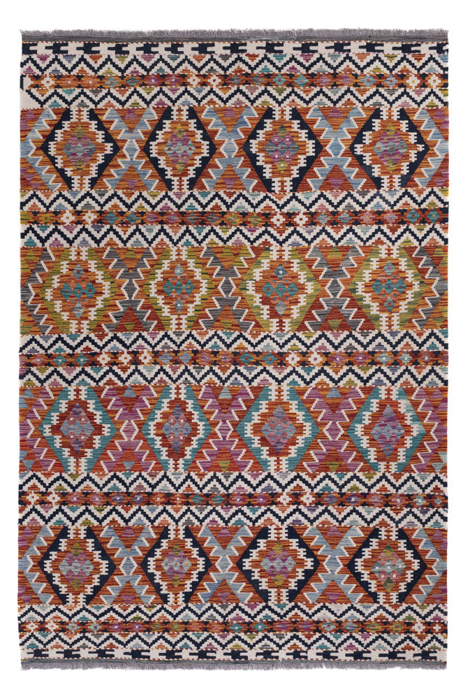 Kilim Maimana Tapete 256x175cm - Tapete de lã