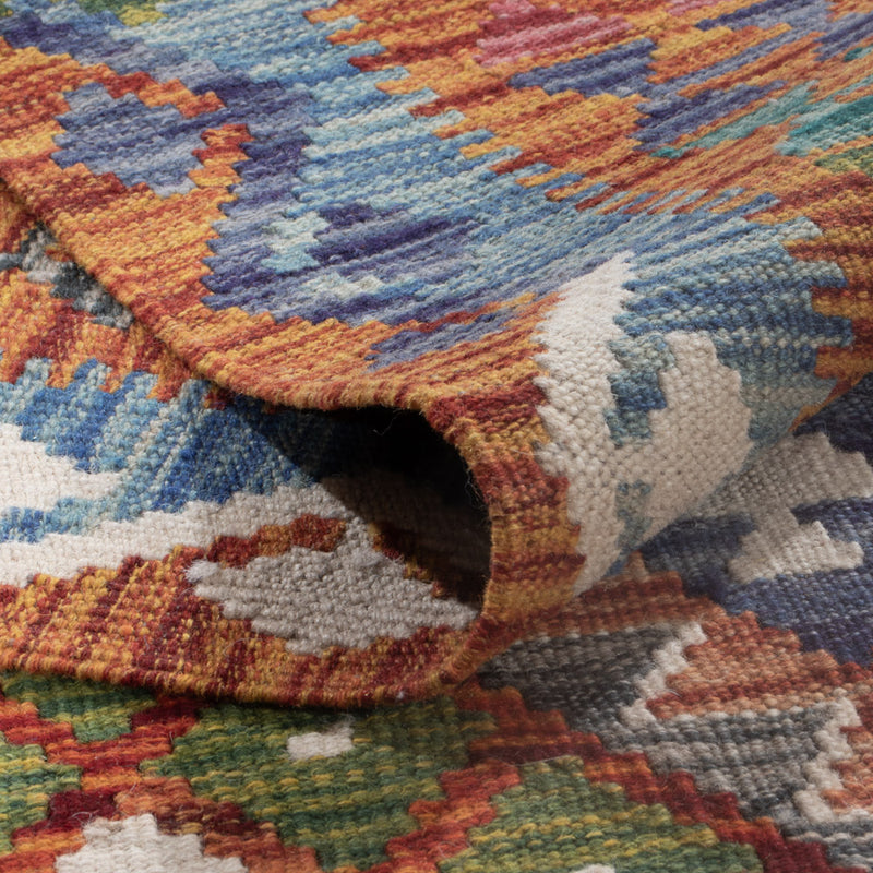 Kilim Maimana Tapete 247x178cm - Tapete de lã